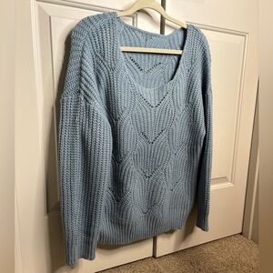 Open Weave Sweater